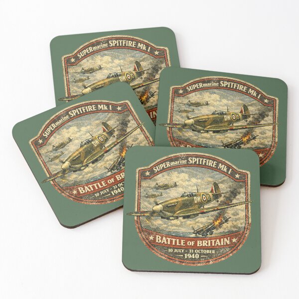 Item preview, Spitfire - Battle of Britain designed and sold by Omaha Jones T-Shirts and More.
