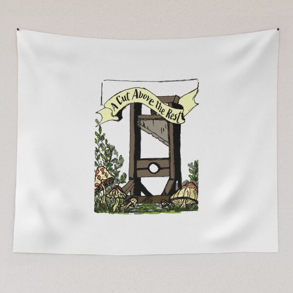 Item preview, A Cut Above The Rest Guillotine Mushroom Vintage Graphic designed and sold by esrtabty.