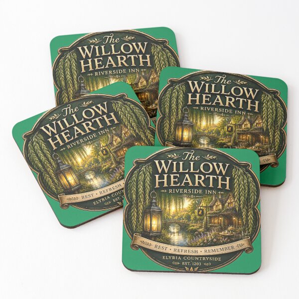 Item preview, ThecWillow Hearth Riverside Inn designed and sold by Elyria Souvenirs and Gifts.