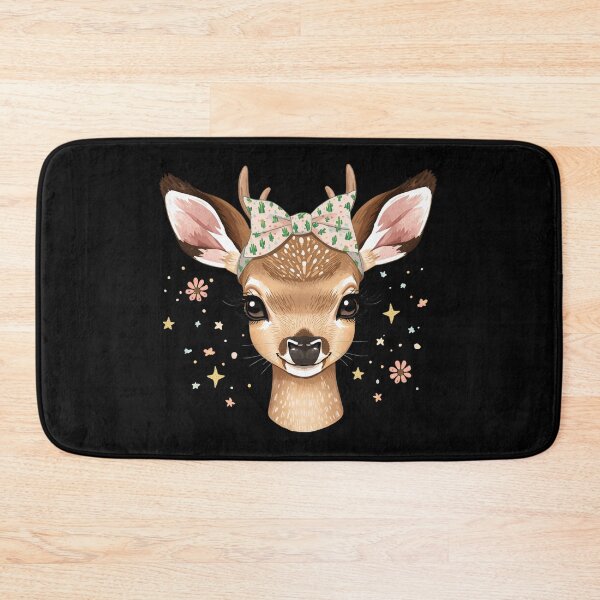 Item preview, Sweet Spotted Fawn Cactus Headband Portrait designed and sold by Oddifys.
