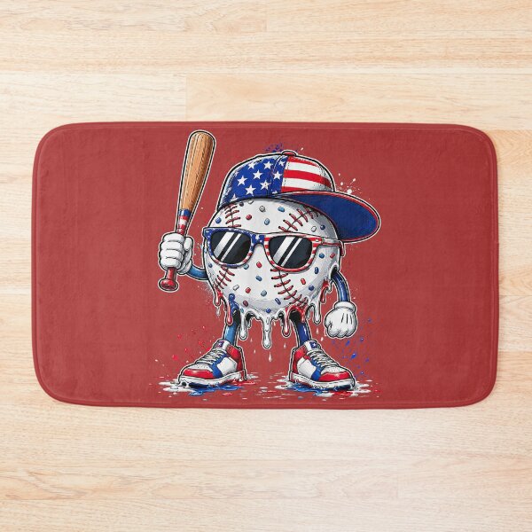 Item preview, Drip Ice Cream Baseball Shirts Kids Boys Girls 4th of July designed and sold by melodycook.