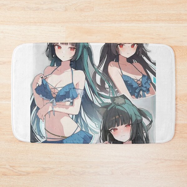Item preview, Hoshimi Miyabi Blue Ruffled Bikini Zenless Zone Zero designed and sold by KomiArts.