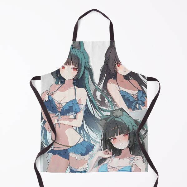 Item preview, Hoshimi Miyabi Blue Ruffled Bikini Zenless Zone Zero designed and sold by KomiArts.