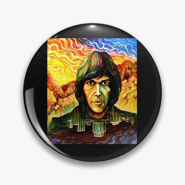 Item preview, Surreal Portrait Sunburst Mountain Landscape Inverted City designed and sold by SaleHunt.