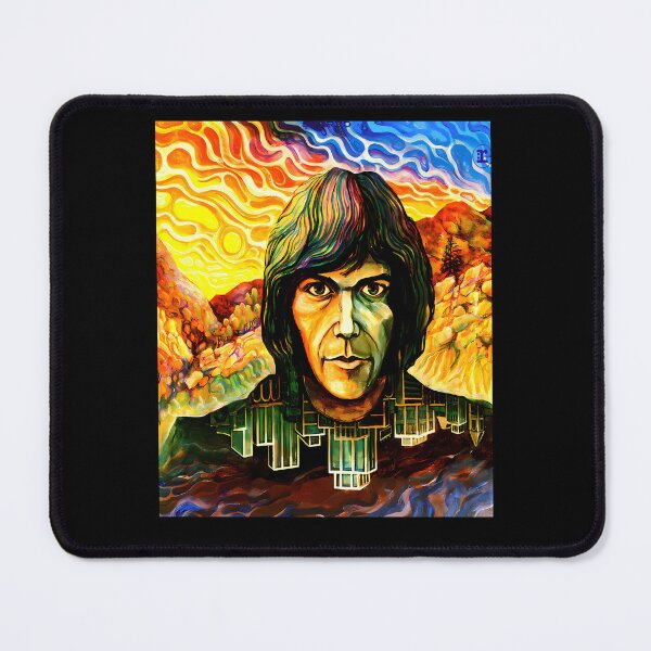 Item preview, Surreal Portrait Sunburst Mountain Landscape Inverted City designed and sold by SaleHunt.