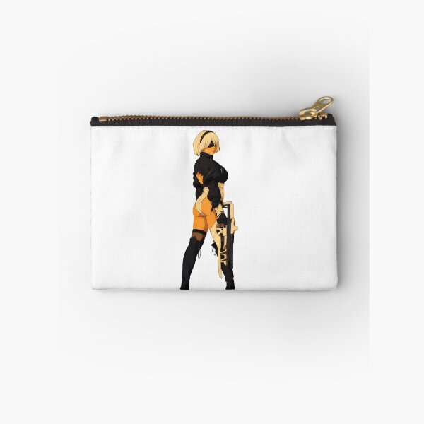 Item preview, Elegant Android Warrior Fan Art | Sci-Fi Anime Inspired Pin-Up Illustration designed and sold by  Hollow Moon Studios..