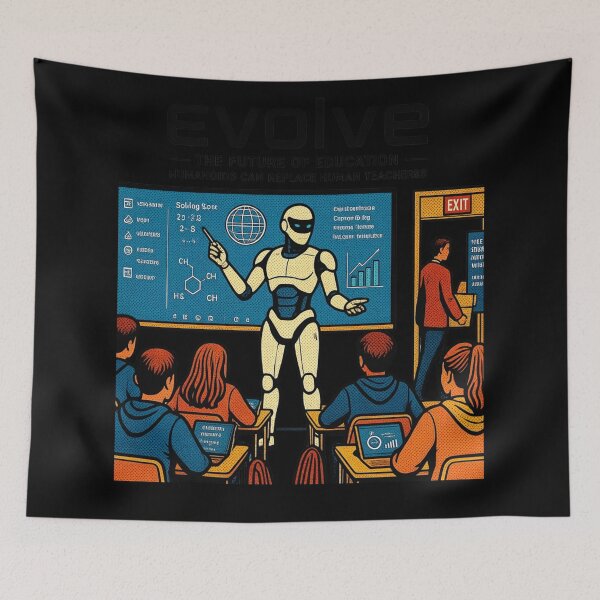 Item preview, Humanoid Robot Evolution T-Shirt | Future of AI & Human Innovation designed and sold by TEEJAMBOREE.