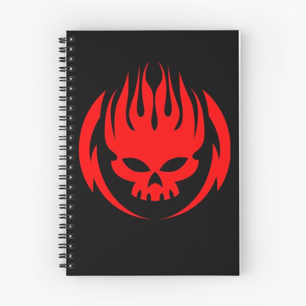 Item preview, Flaming Skull Minimalist Red Silhouette designed and sold by SaleHunt.
