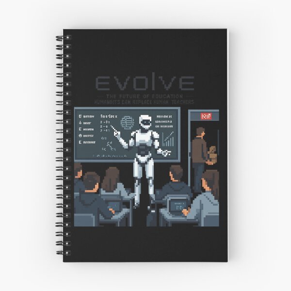 Item preview, Humanoid Robot Evolution T-Shirt | Future of AI & Human Innovation designed and sold by TEEJAMBOREE.