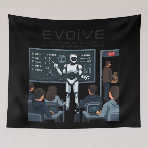 Item preview, Humanoid Robot Evolution T-Shirt | Future of AI & Human Innovation designed and sold by TEEJAMBOREE.