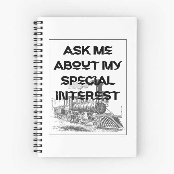 Item preview, Ask Me About My Special Interest designed and sold by brainfog designs.