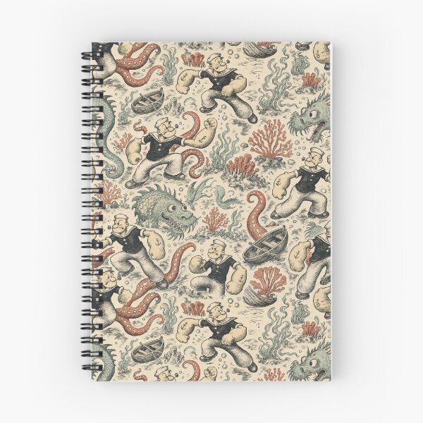 Item preview, 1929 Sailor Sea Monsters Pattern designed and sold by VerdantStudio.