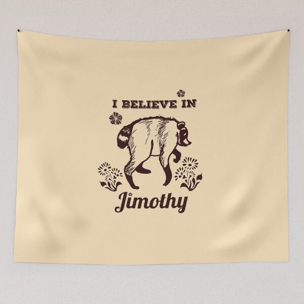 Item preview, I believe in Jimothy the raccoon designed and sold by sandpaperdaisy.