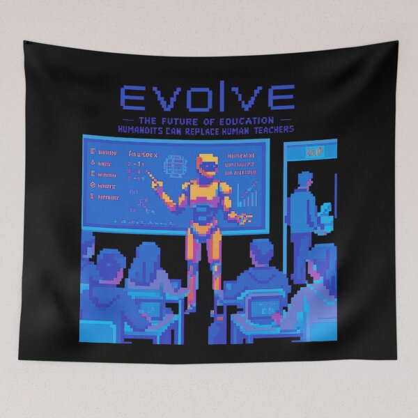 Item preview, Humanoid Robot Evolution T-Shirt | Future of AI & Human Innovation designed and sold by TEEJAMBOREE.