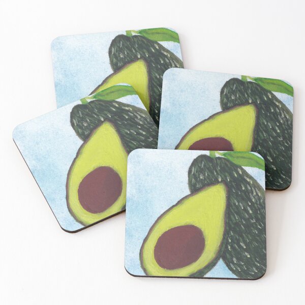 Artikelvorschau, Handbemalte Avocado entworfen und verkauft von DarrenMorrisArt.