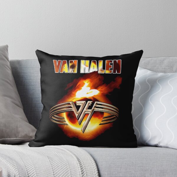 Item preview, Van Halen Glowing VH Emblem Flaming designed and sold by keith62185.