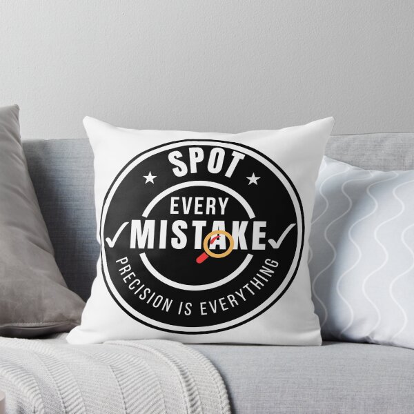 Item preview, Spot Every Mistake | CPA Auditor Accountant Typography Design designed and sold by FCA SIR MERCH .