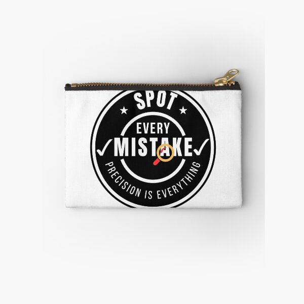 Item preview, Spot Every Mistake | CPA Auditor Accountant Typography Design designed and sold by FCA SIR MERCH .