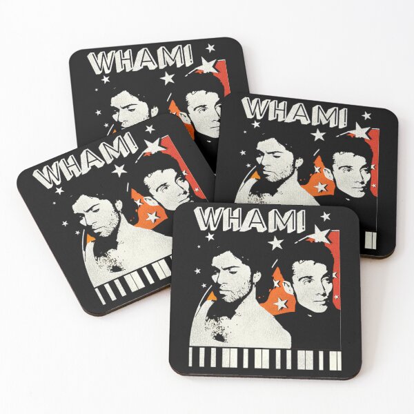 Item preview, Wham Pop Duo Stars Background Piano Keys Base designed and sold by keith62185.