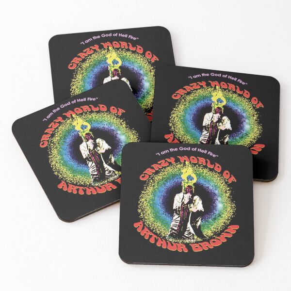 Item preview, Psychedelic 60s Shock Rock Fire God designed and sold by EldonStanton.