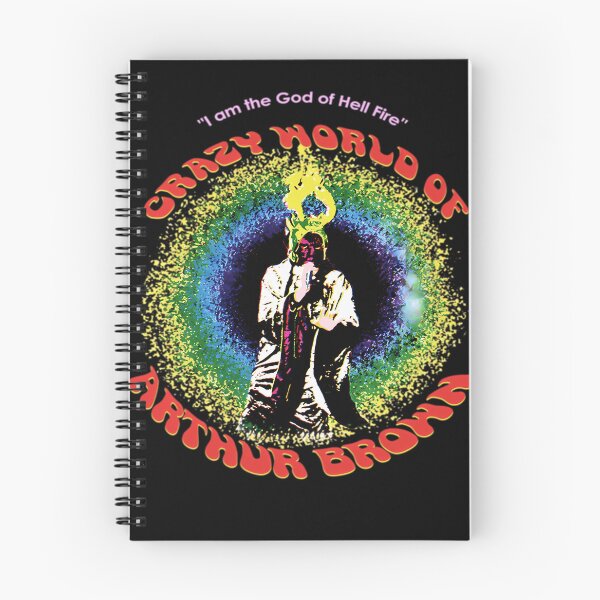 Item preview, Psychedelic 60s Shock Rock Fire God designed and sold by EldonStanton.