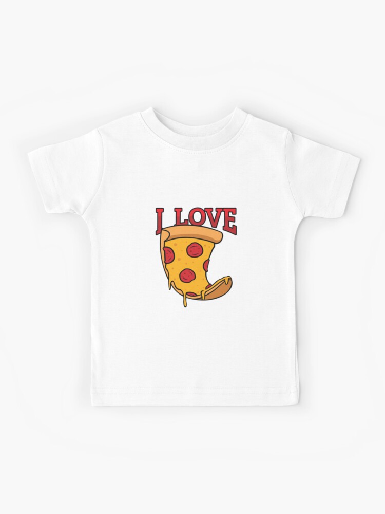 Funny I LOVE PIZZA Cute Happy Pizza Lover Cute Gift Idea