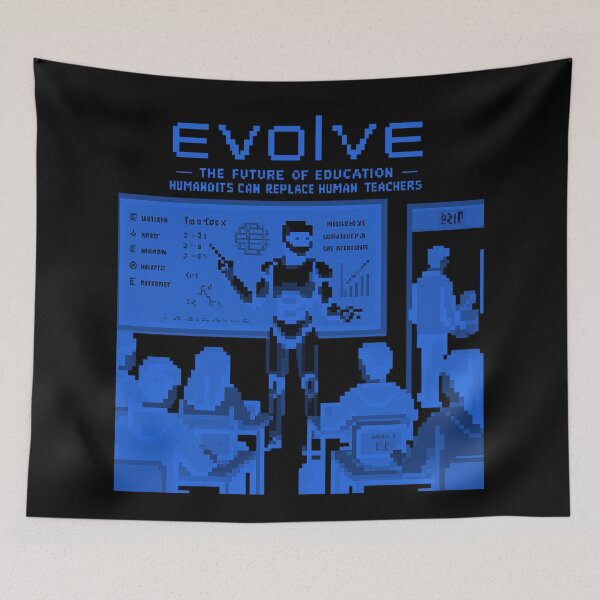 Item preview, Humanoid Robot Evolution T-Shirt | Future of AI & Human Innovation designed and sold by TEEJAMBOREE.