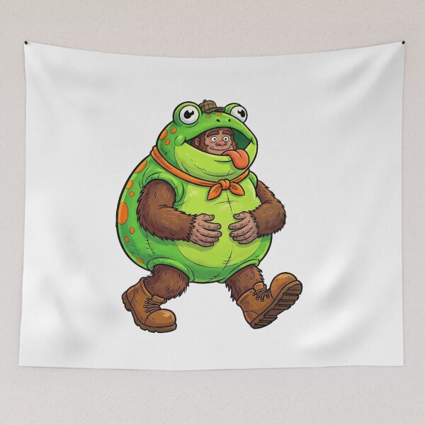Item preview, Sneaky Sasquatch - Infrognito Bigfoot Cryptidcore Design designed and sold by Spank My Yeti.