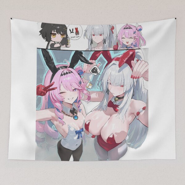 Item preview, Hiyuki and Denia Bunny Suits Wuthering Waves designed and sold by KomiArts.