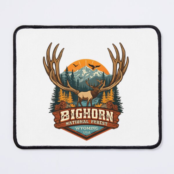 Item preview, Bighorn National Forest Wyoming Usa Elk Hunter Outdoor Nature Wildlife Travel designed and sold by Simsimah26Parks.