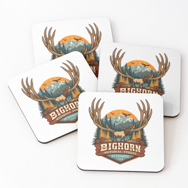 Item preview, Bighorn National Forest Wyoming Usa Elk Hunter Outdoor Nature Wildlife Travel designed and sold by Simsimah26Parks.