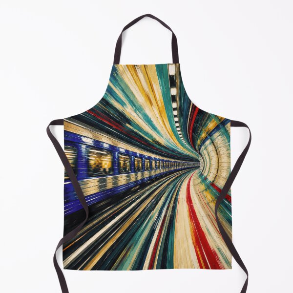 Item preview, Speeding Though: A London Subway Train #2 designed and sold by Andy Gambino Art.