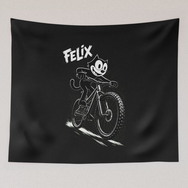 Item preview, Retro Cat Shred Ride Extreme Sports Bike designed and sold by DizayDizay.