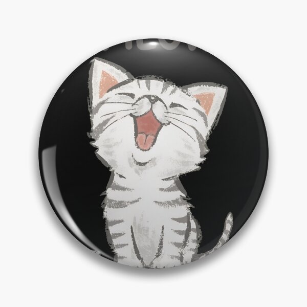 Item preview, Joyful Laughing Tabby Kitten Sketch Art designed and sold by DizayDizay.