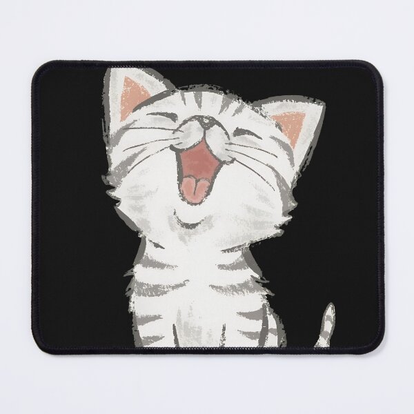 Item preview, Joyful Laughing Tabby Kitten Sketch Art designed and sold by DizayDizay.