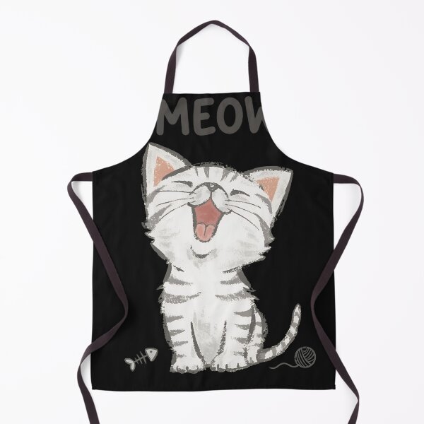Item preview, Joyful Laughing Tabby Kitten Sketch Art designed and sold by DizayDizay.