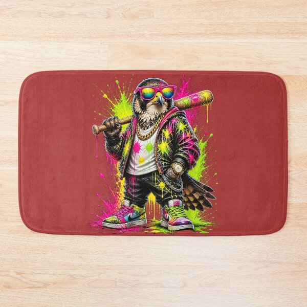 Item preview, Falcon Baseball Drip Funny Animal Party Sport Cool Graphic designed and sold by melodycook.