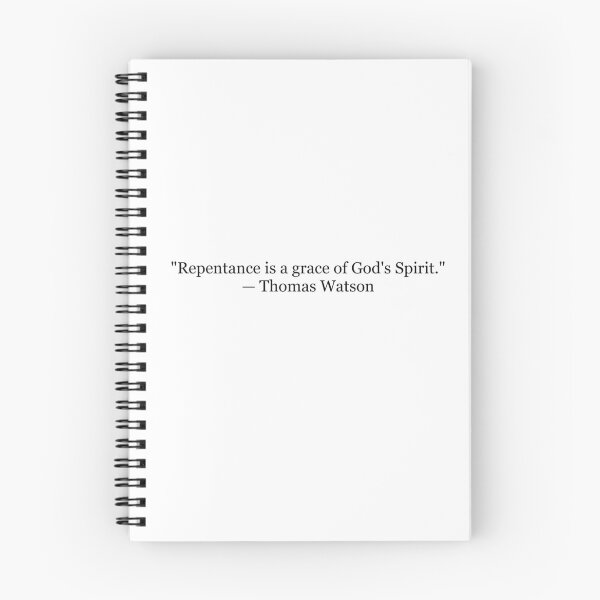 Item preview, Repentance Is a Grace of God's Spirit | Thomas Watson Quote Print | Christian Literary Wall Art designed and sold by The Prose Atelier.