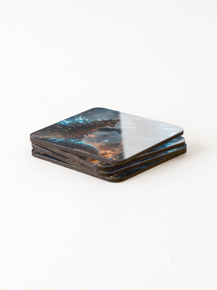 Thumbnail 4 of 5, Coasters (Set of 4), War designed and sold by Ragedaddy72.