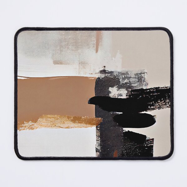 Item preview, Abstract Earth Tones And Cream With Black Accents designed and sold by DEC02.