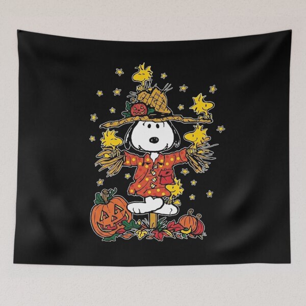 Item preview, Snoopy Scarecrow Fall Autumn Halloween Pumpkin Cute designed and sold by DamianRoy88.
