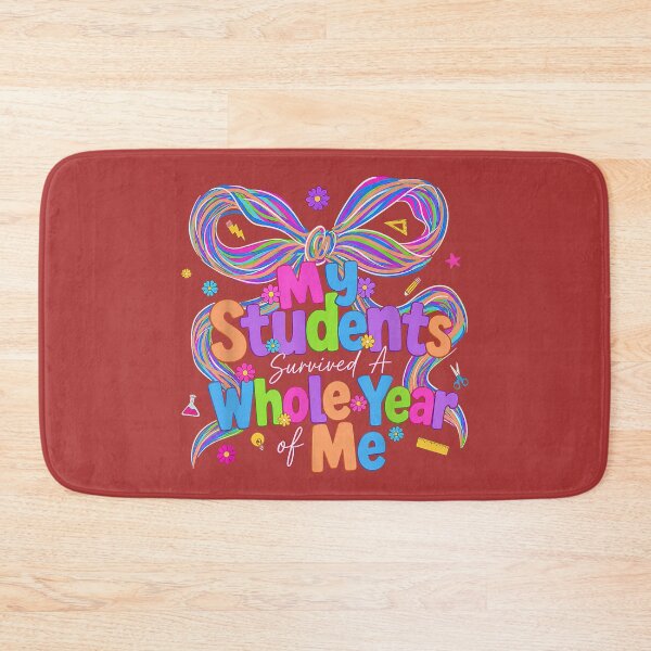 Item preview, My Students Survived A Whole Year of Me Teacher End of Year designed and sold by melodycook.