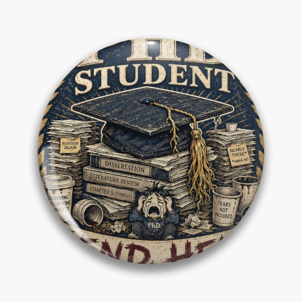 Item preview, PhD Student Send Help designed and sold by RedRubyBubble.
