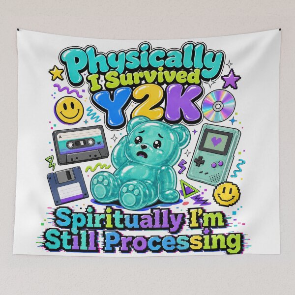 Item preview, Y2K Gummy Bear in Blue designed and sold by Silvered-Wings.