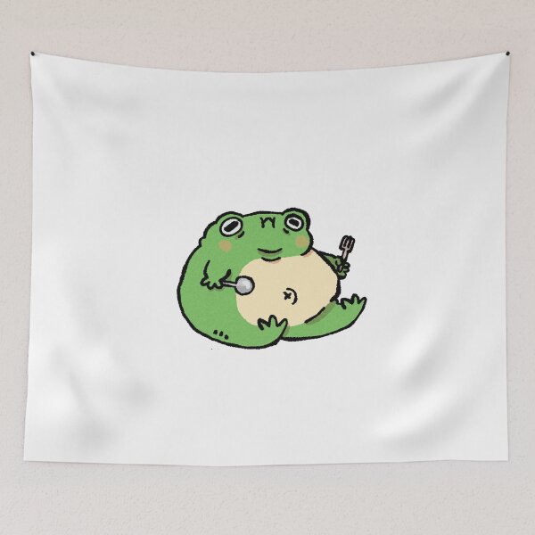 Item preview, Chubby Hungry Frog designed and sold by Childish by Design.