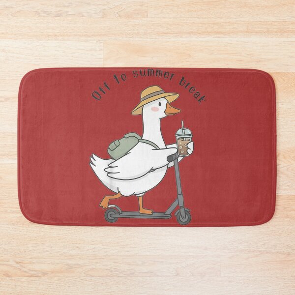 Item preview, Off to Summer Break Funny Goose Last Day of School Teacher designed and sold by melodycook.