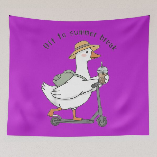 Item preview, Off to Summer Break Funny Goose Last Day of School Teacher designed and sold by melodycook.
