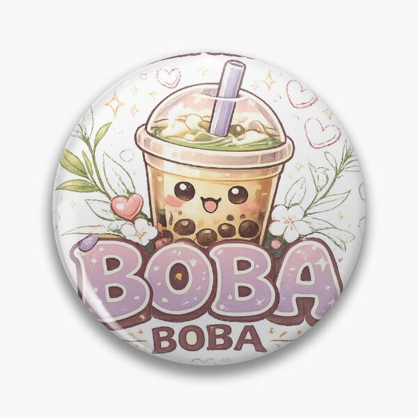 Item preview, Emotionally Supported by Boba designed and sold by RedRubyBubble.