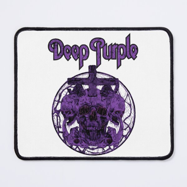 Item preview, Deep Purple Dark Skull and Crosses Gothic Music designed and sold by Random-ShirtZ.