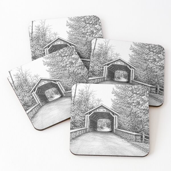 Item preview, Ashland Covered Bridge graphene designed and sold by gotucoveredart.